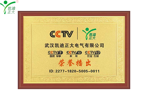 凱迪正大登上CCTV央視廣告，全力打造品牌新高度